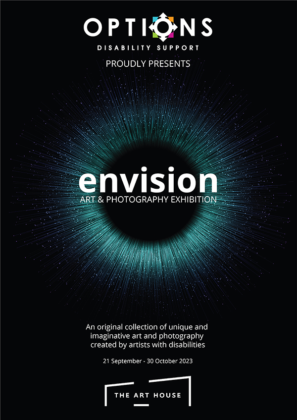 Options Envision Art & Photography Exhibition Poster