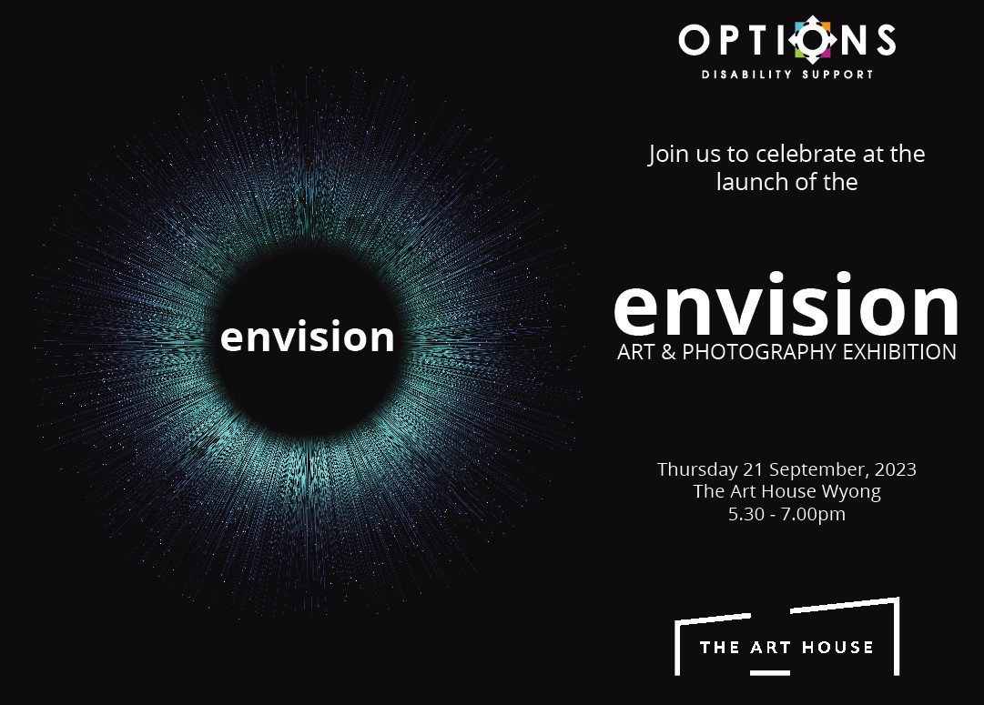 Envision Art & Photography Exhibition Launch Invitation